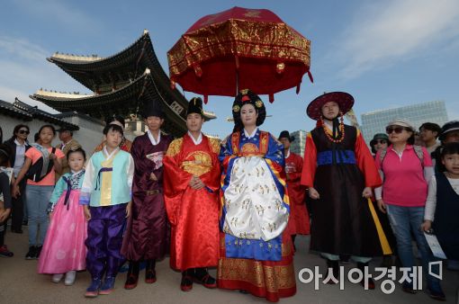 [포토]'세종대왕 납시오'