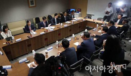 [포토]미국 세탁기 세이프가드 관련 비공개 대책회의