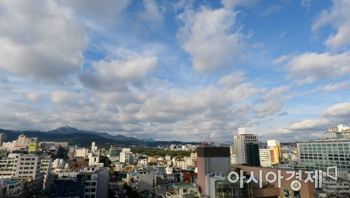 [포토]구름 많은 서울