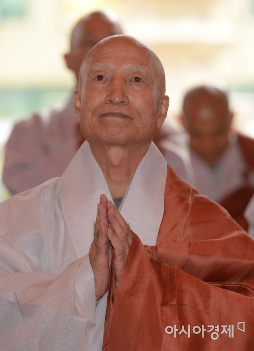 [포토]제35대 조계종 총무원장에 설정스님 당선 