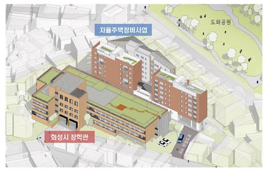 ▲ 동작구 상도동에 들어서는 1호 서울형 자율주택 정비사업 조감도. 