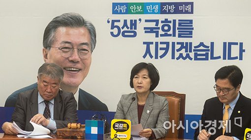 [포토]발언하는 추미애 대표