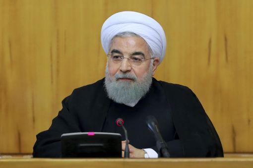 [이미지출처=AP연합뉴스] 하산 로하니 이란 대통령은 지난 11일 미국이 핵합의를 파기한다면 모두의 실패가 될 것이라고 말했다.
