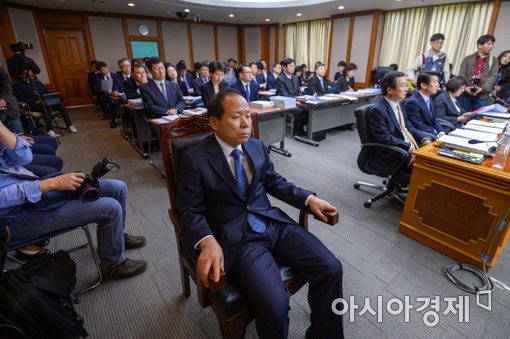 [포토]국정감사 참석한 김이수 권한대행