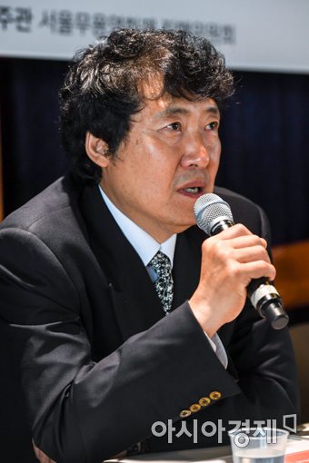 [포토]박일규 서울무용영화제 조직위원장 인사말