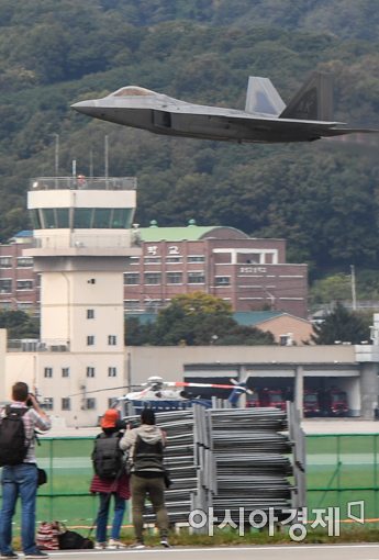 [포토]F-22 시험비행