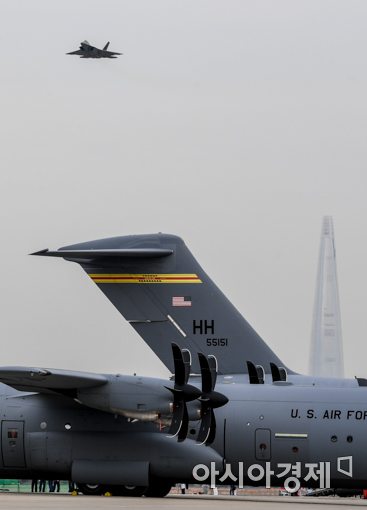 [포토]F-22 랩터 시험비행