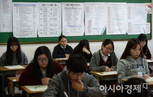 8일 고교 연합학력평가 전국 115만명 응시