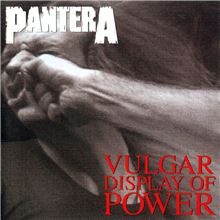 Pantera-vulgar display of power 앨범 표지