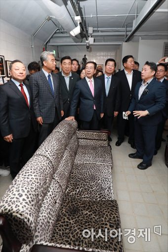 [포토]전시문화공간으로 변신한 '여의도 비밀지하벙커'