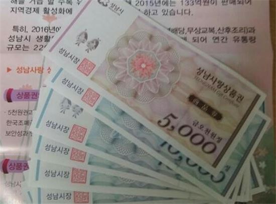 경기도 내년 31개 시·군 '지역화폐' 나온다