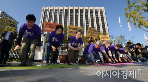 [포토]신고리 5·6호기 백지화 촉구 108배