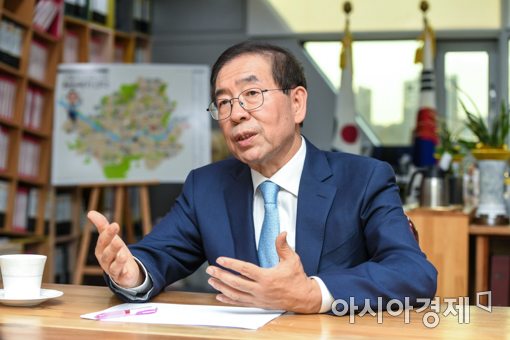 박원순 시장, '대한민국 소통 CEO 대상' 수상