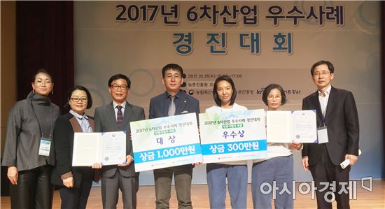 전남도, 농업 6차산업 전국대회 최고상 수상 
