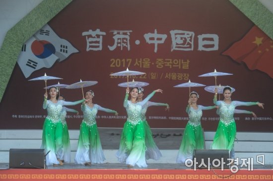 화려한 중국 전통공연