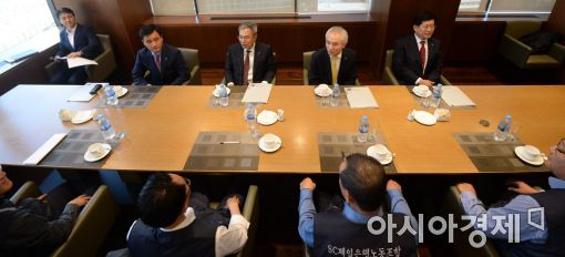 [포토]금융노사 대표단 회의