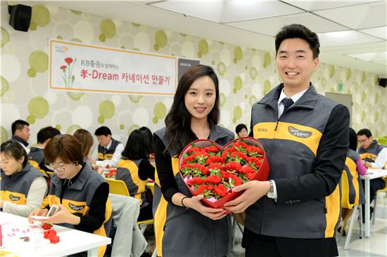 KB證, 참여형 사회공헌활동으로 나눔문화 정착에 앞장