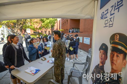 [포토]'육군 간부 도전해볼까?'
