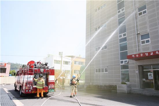 전남지방우정청, 2017 재난대응 안전한국훈련 돌입