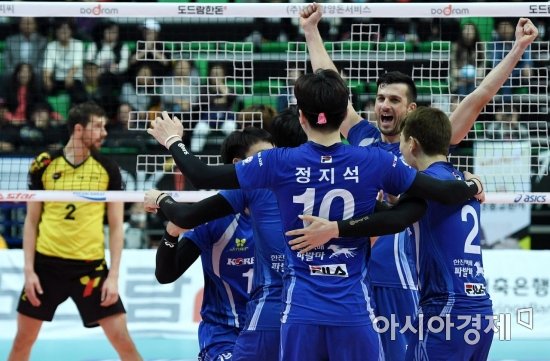 [포토]가스파리니, '이겼다'