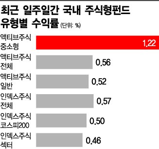 탄력받는 중소형주펀드