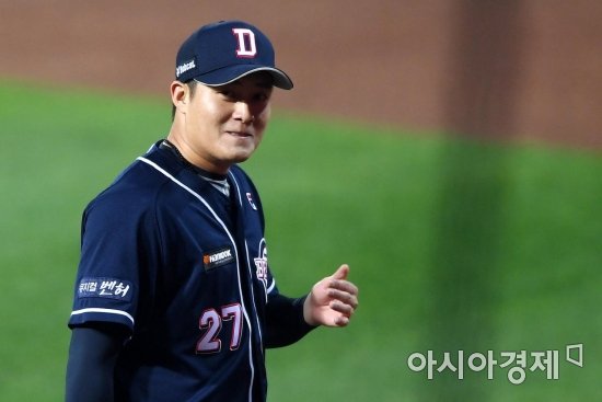 두산 김강률[사진=김현민 기자]