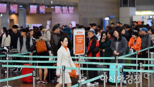 [포토]미국행 항공기 보안검색 강화