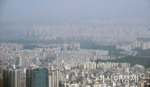 [포토]흐린 서울