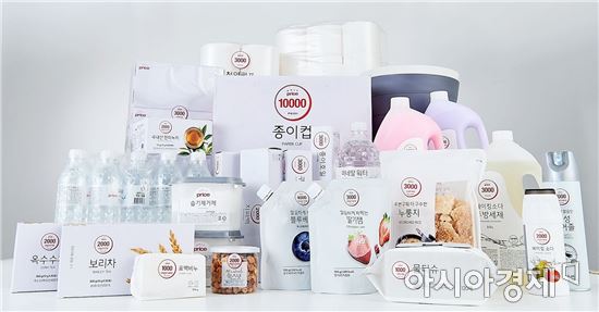 롯데마트 온리프라이스 상품들(사진=롯데마트 제공)