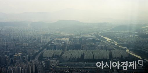 [포토]'미세먼지 다시 찾아왔네'