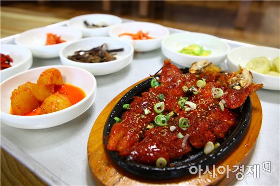 황태구이 정식[사진=한국관광공사 제공]