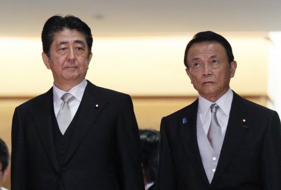 日 아소 부총리 "북한덕분에 대승" 발언 해명 