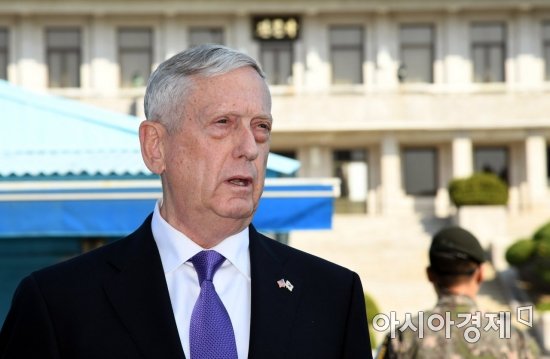 한미국방장관 연합훈련대책 논의