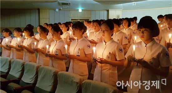호남대 간호학과, ‘제 11회 나이팅게일 선서식’개최