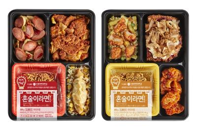 CU, '혼술이라면 도시락' 출시