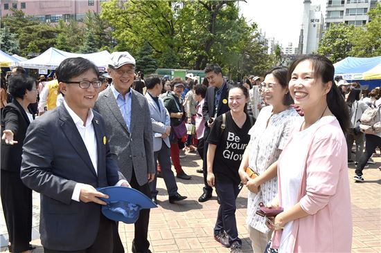 노원구, 기업봉사단 희망나눔 연합바자회 개최 