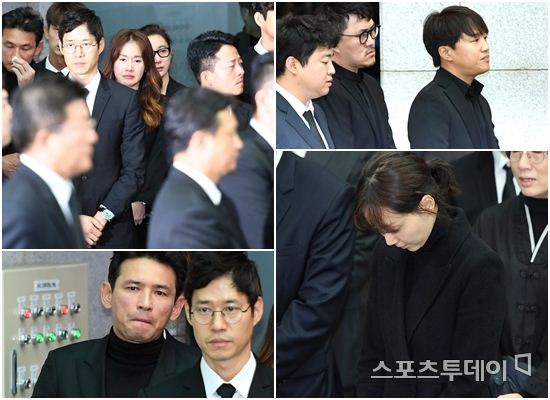 故김주혁 발인, ‘마지막 배웅’ 많은 동료 연예인의 운구 행렬