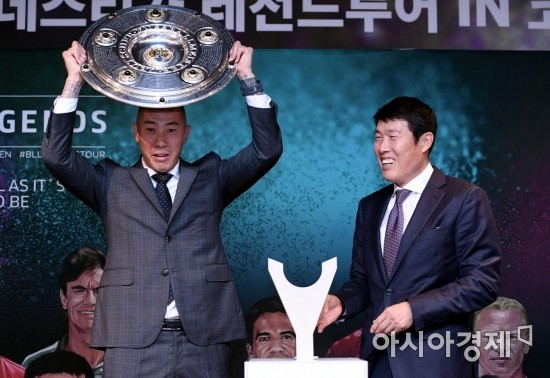 [포토] 차두리 '자랑스러운 레전드 아버지'