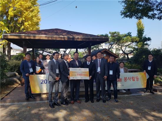 가업승계기업협의회, '진주기독육아원' 봉사활동 