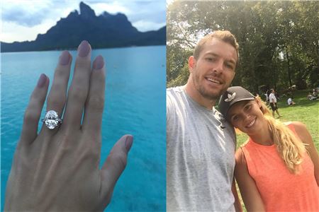 [골프토픽] 보즈니아키 "두번째 약혼 반지는 8.88캐럿"