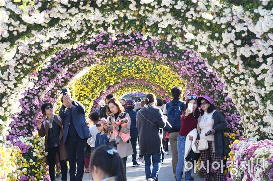 함평국향대전 24만명 다녀가~"역대 최초 입장료수입 8억원 돌파"