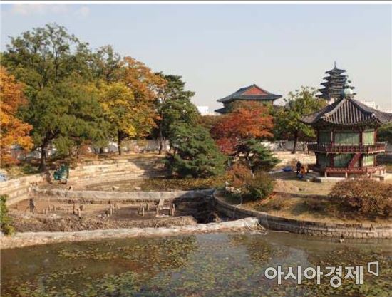 경복궁 향원정 취향교지, 원래 위치 확인