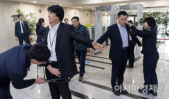 [포토] 경계강화된 국회