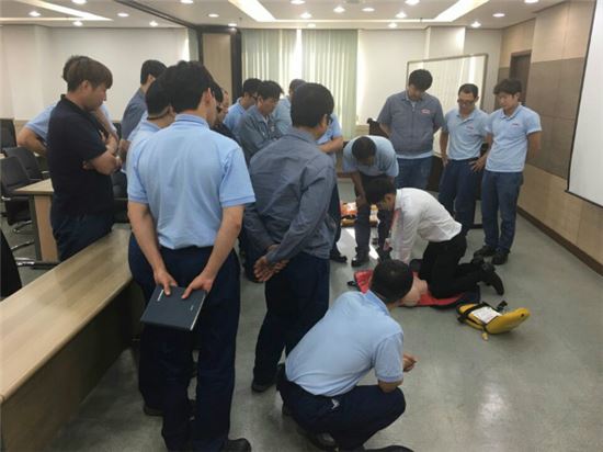 라디안, 버스·택시기사 대상 심폐소생술 교육