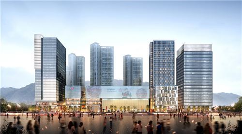 '광명역 어반브릭스' 투시도 