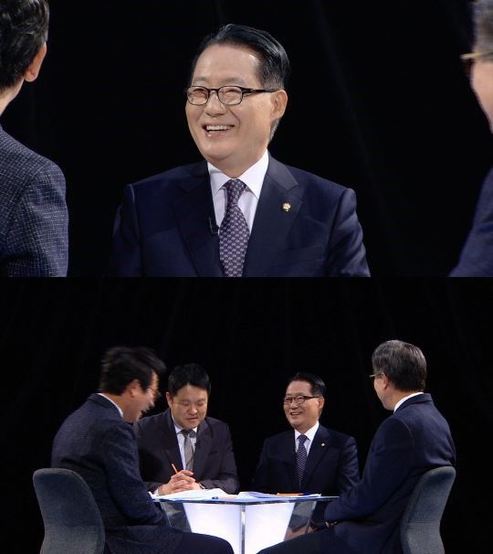 9일 방송된 JTBC '썰전'에 박지원 국민의당 전 대표가 출연했다. /사진=JTBC '썰전'