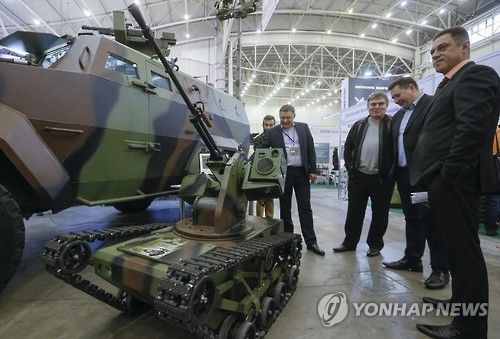 우크라이나 전투로봇 [이미지출처=연합뉴스]
