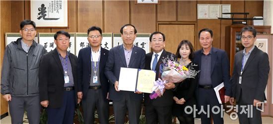 영광군, 2017년 농정업무 종합평가 최우수군 선정
