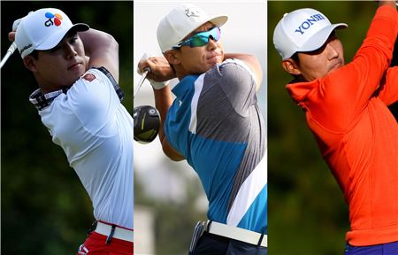 김시우와 김민휘, 강성훈(왼쪽부터) 등 한국의 '3K'가 RSM클래식에서 우승에 도전한다. 