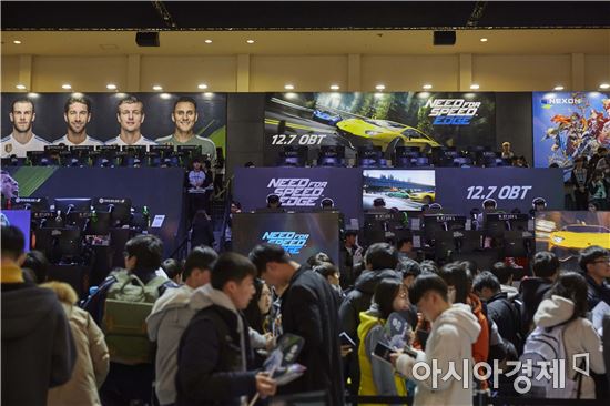 올해 지스타 관람객수 22만명 돌파…역대 최다 규모